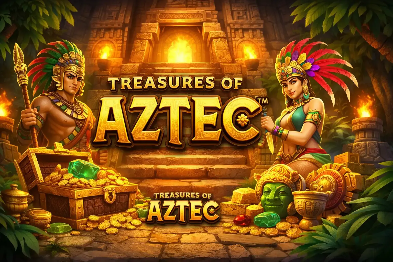 Aztec қазыналарын іздеуге арналған слот